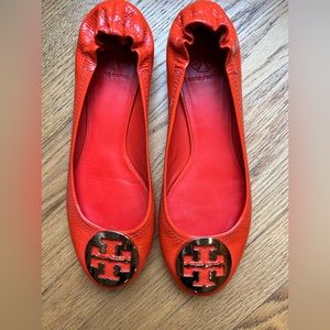 Tory Burch Patent Leather Ballet Flats